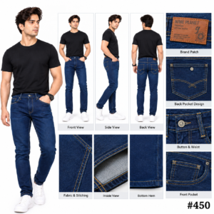 Men's Deep Indigo Denim Jeans