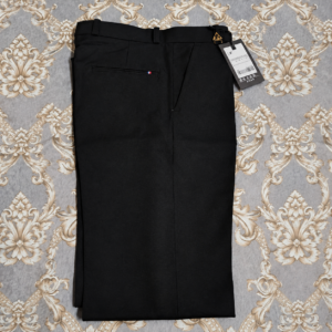 Men's Black Front Pocket Formal Pants